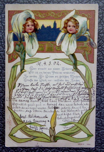 Litho kinderköpfchen in - litho,