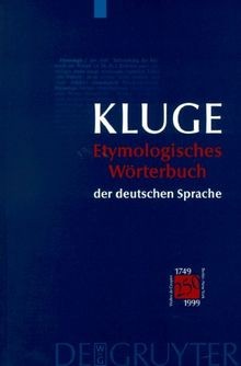 Etymologisches wörterbuch der - etymologisches,