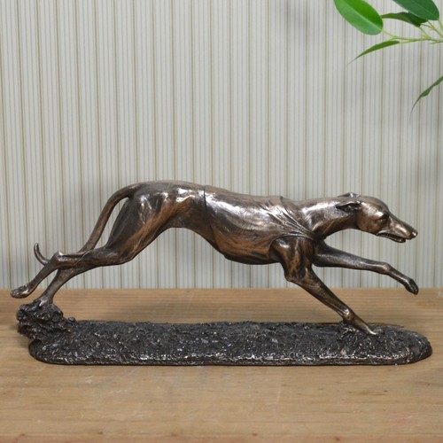 Bronze racing windhund - bronze,