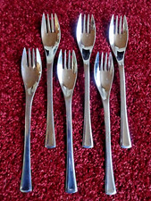 6 x Elypsis AMC Besteck Gabel Speisegabel