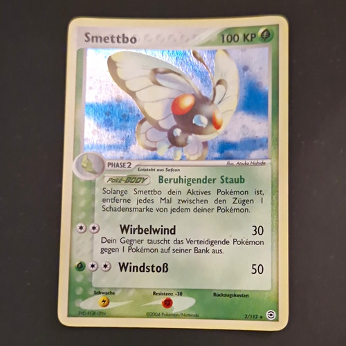 Pokémon tcg smettbo 112 - 2/112, ex