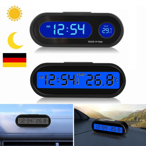 Mini auto uhr digital lcd - digital,