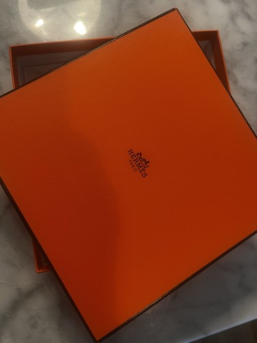 Hermès orange box leere - box, /