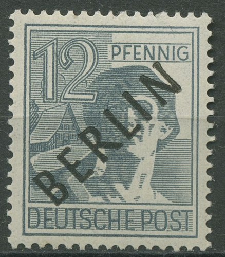 Berlin 1948 schwarzaufdruck - 1948,