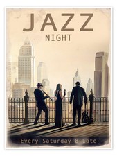 Poster Chicago Jazz Night -