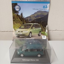 IXO/Altaya VW Sharan I Grünmetallic 1995, DeAgostini Sammlung Nr. 63  mit Heft
