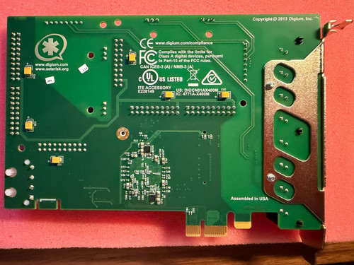 Digium a8b port - +, 6x