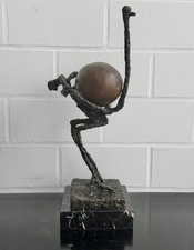 Große bronze strauß skulptur - große,