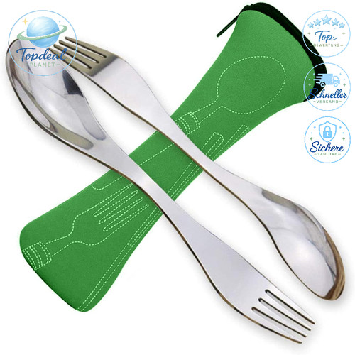 Campingbesteck edelstahl - campingbesteck,