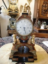 WÜNDERSCHÖNE  GROSSE      BIEDERMEIER - WIENERUHR  CA + - 1820 J -19 JH