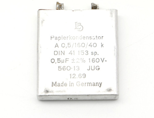 Papierkondensator - lb,