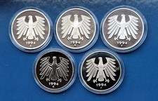 BRD 5 x 5 DM 1994 ADFGJ -