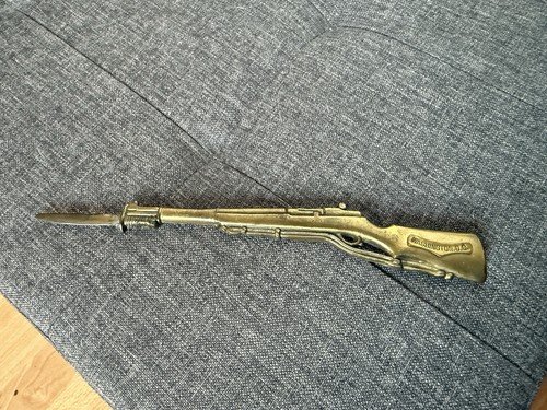 Vintage brieföffner gewehr - brieföffner,