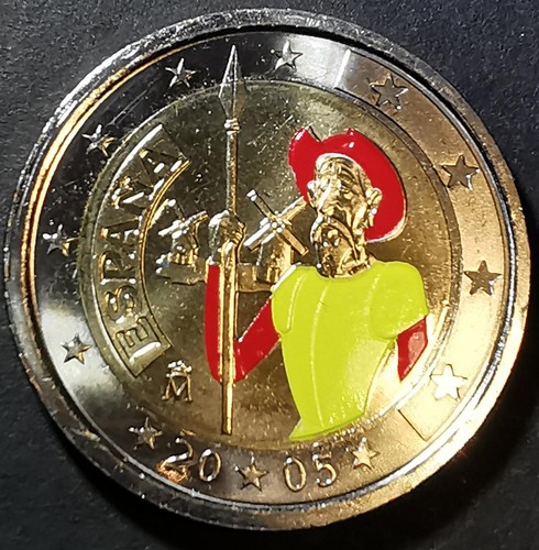 Euro gedenkmünze spanien - euro,