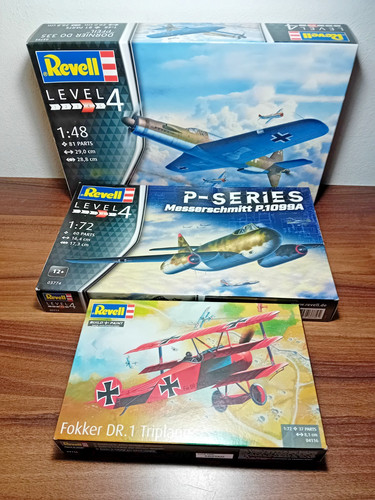 Revell messerschmitt - x,