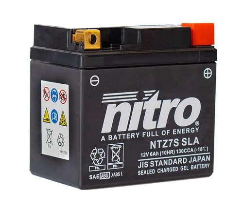 Motorrad batterie ytz7s sla - batterie,