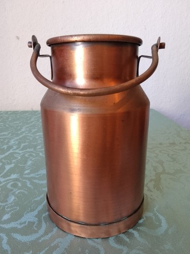 Kupfer milchkanne mit henkel - kupfer,