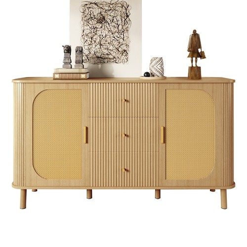 Sideboard rattangeflecht - sideboard,