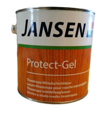 Holzlasur Protect Gel Mittelschicht Lasur Jansen 750ml