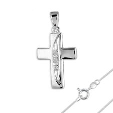 Kreuz Anhänger Kette  echt