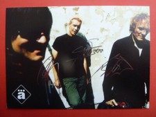 -ö- Die Ärzte, original Autogrammkarte (Unterschrift gedruckt)