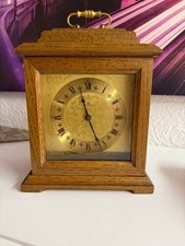 DUGENA Kaminuhr Tischuhr Holz mit 4/4 Westminster- und Bim/Bam-Schlag  Werk 962.