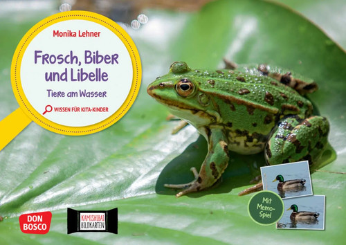 Frosch biber und - biber, libelle