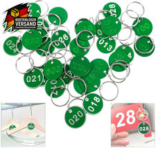 Runde Garderobenmarken