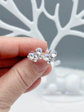 Schmetterling-Ring mit Swarovski® Kristall größenverstellbar Cocktail Geschenk