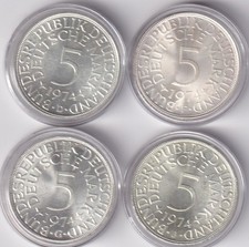 BRD - 5 DM - "Silberadler"