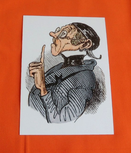 Postkarten wilhelm busch - 1, x