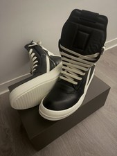 rick owens geobasket black