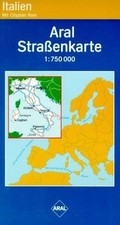 Aral Straßenkarte / Italien