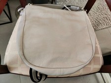 Abro - Handtasche, Grau-beige