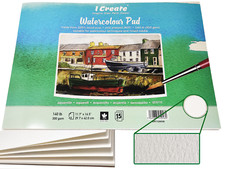 I CREATE A3 Aquarellpad 15