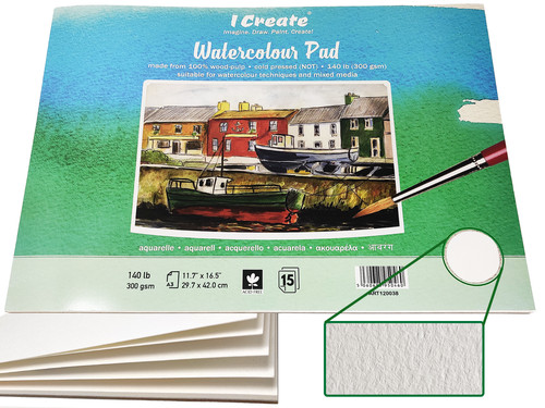 Create aquarellblock 15 - create, a3