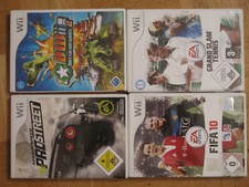 WII Spielesammlung, vier