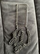 Cheeky Chain Munich / Iphone10 / Transparent / Silberne Kette 