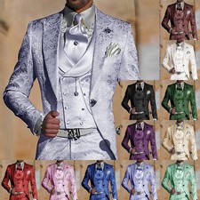 Paisley Blumen Herren Anzug