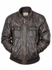 CHEVIGNON VINTAGE LEDERJACKE