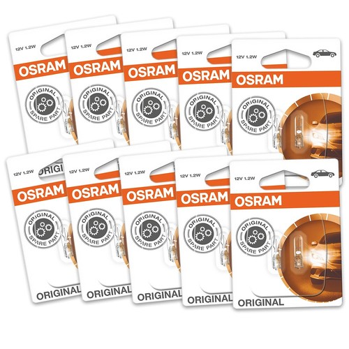 Osram 12v 2721 w2x4 - 2w, 6d