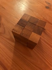 Knobelspiel aus Holz