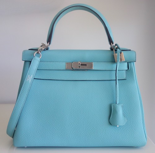 Hermes tasche kelly bleu - 28,