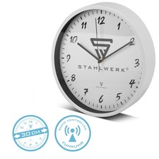 STAHLWERK Wanduhr 30 cm
