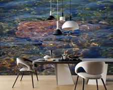 3D Wasser Muster Q1549 Tapete