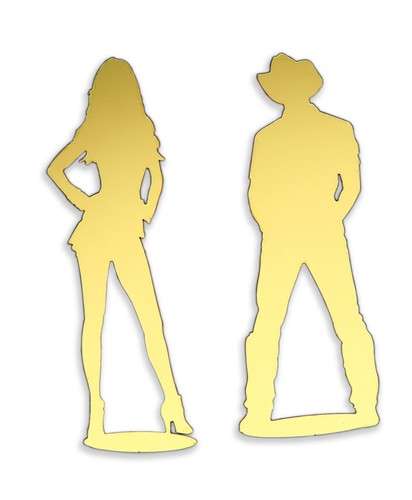 Türschild set sexy frau - frau, und