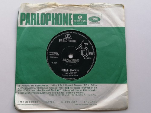 The beatles orig 1967 45 - orig, u.k.