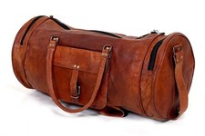 Neu Rund Weiches Leder Groß