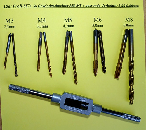 M6 m8 titan - m4,