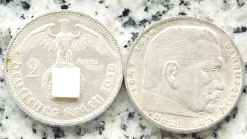 Reichsmark 1939 hindenburg - 2,